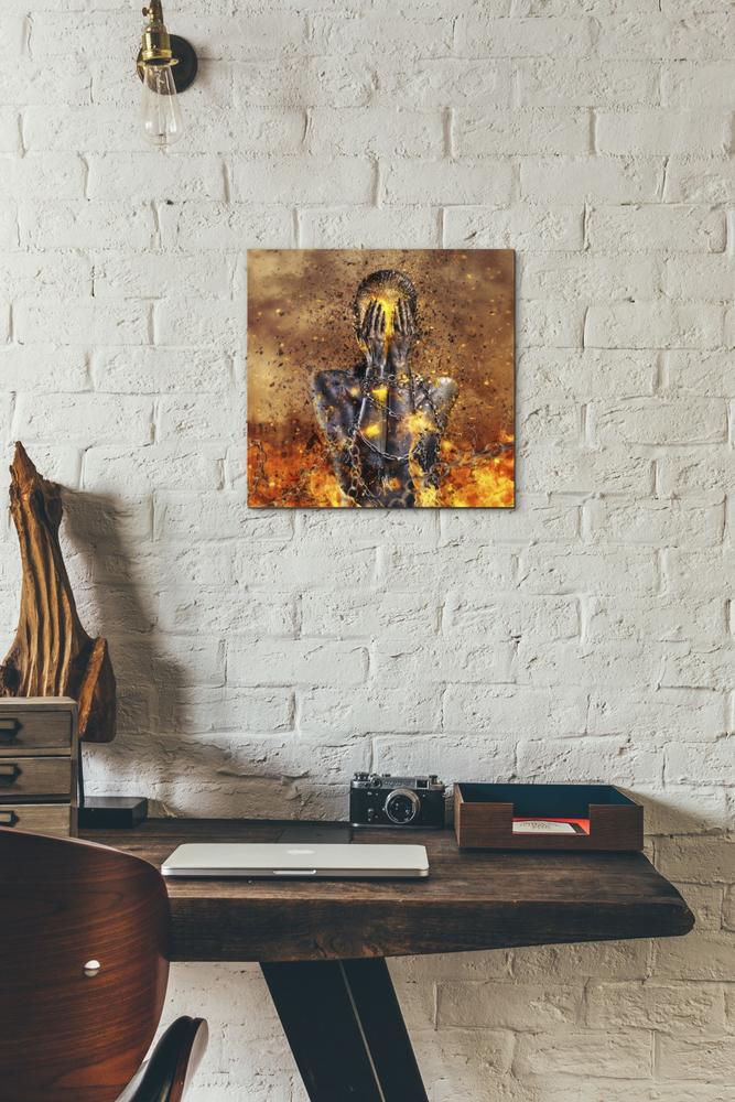 'Through Ashes Rise' by Mario Sanchez Nevado, Canvas Wall Art,12x12