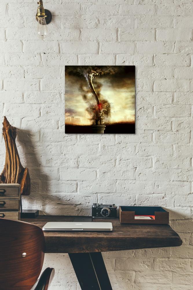 '2009' by Mario Sanchez Nevado, Canvas Wall Art,12x12