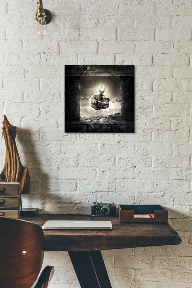 'The God That Failed' by Mario Sanchez Nevado, Canvas Wall Art,12x12