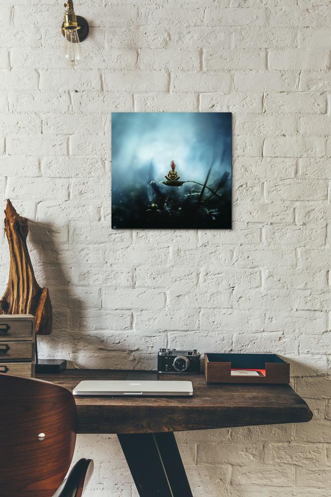 'Temporary Peace' by Mario Sanchez Nevado, Canvas Wall Art,12x12