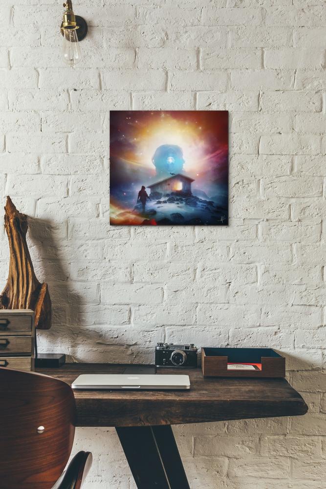 'Invisible II' by Mario Sanchez Nevado, Canvas Wall Art,12x12