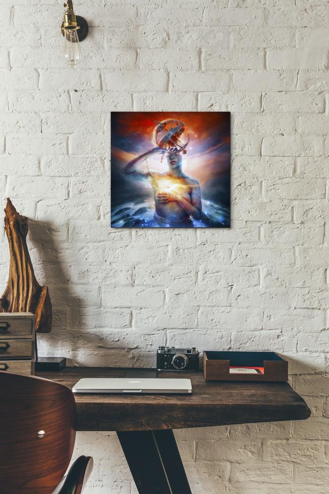 'Invisible' by Mario Sanchez Nevado, Canvas Wall Art,12x12