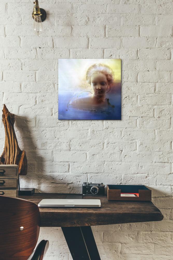 'Anachronic Circles' by Mario Sanchez Nevado, Canvas Wall Art,12x12