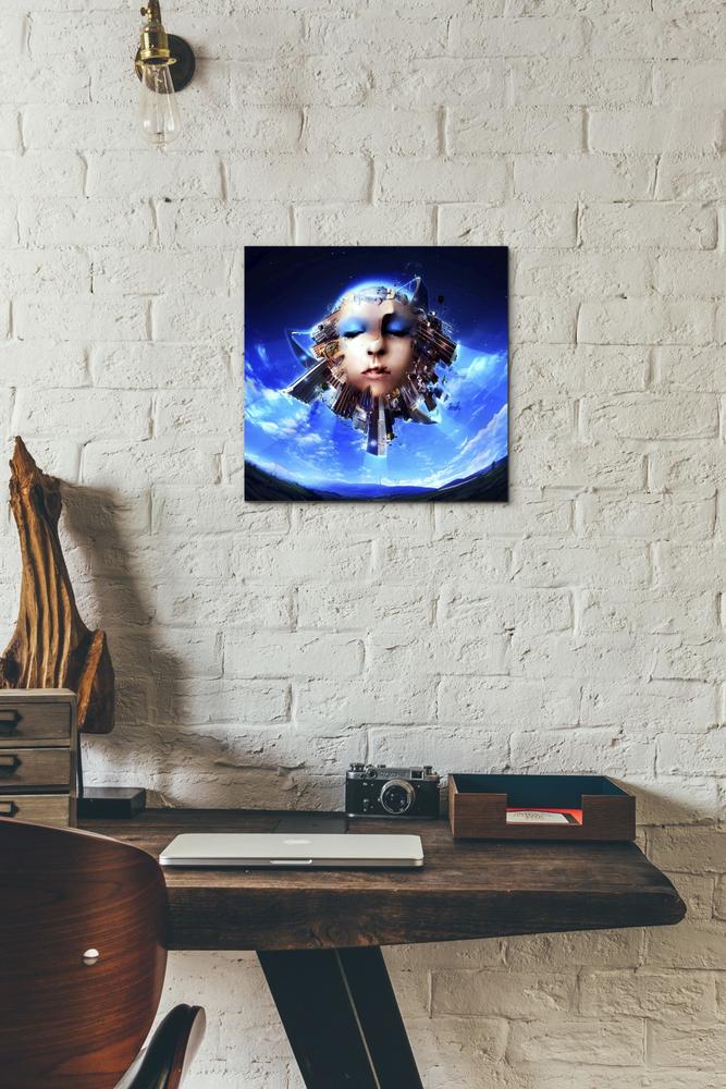 'City of Light' by Mario Sanchez Nevado, Canvas Wall Art,12x12