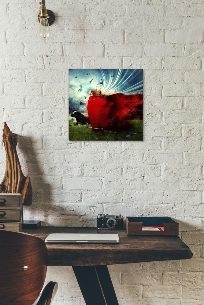 'The Strange Blind Sensation' by Mario Sanchez Nevado, Canvas Wall Art,12x12