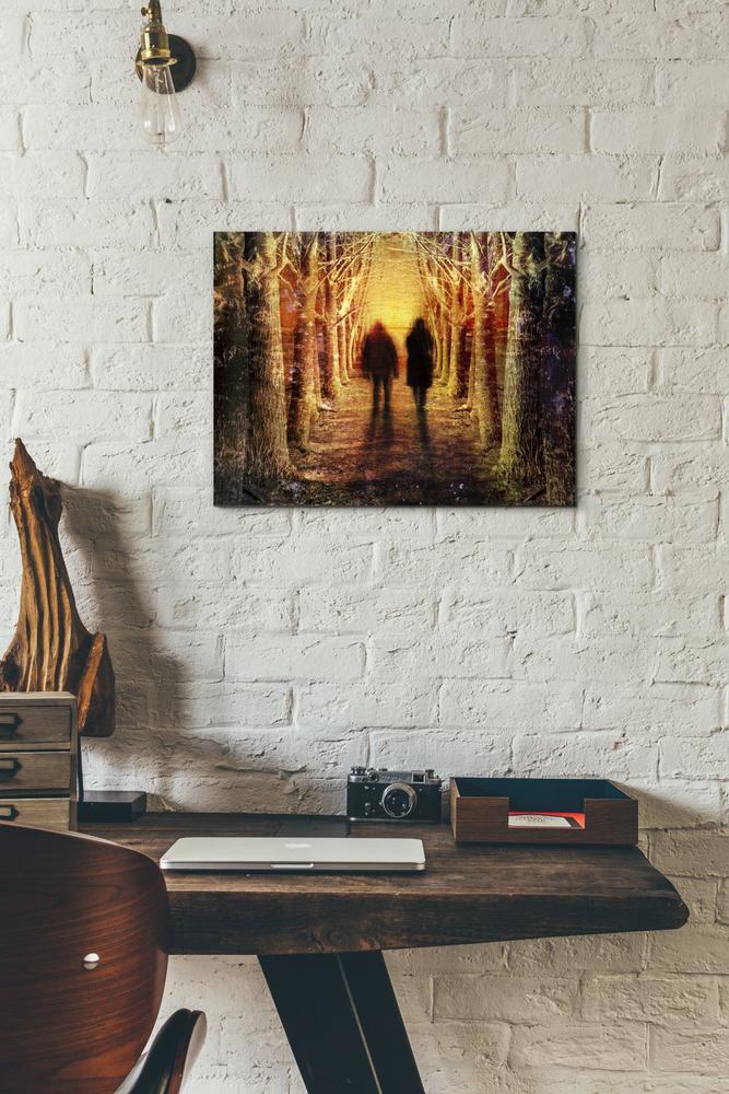 'Strangers' by Mario Sanchez Nevado, Canvas Wall Art,12x16