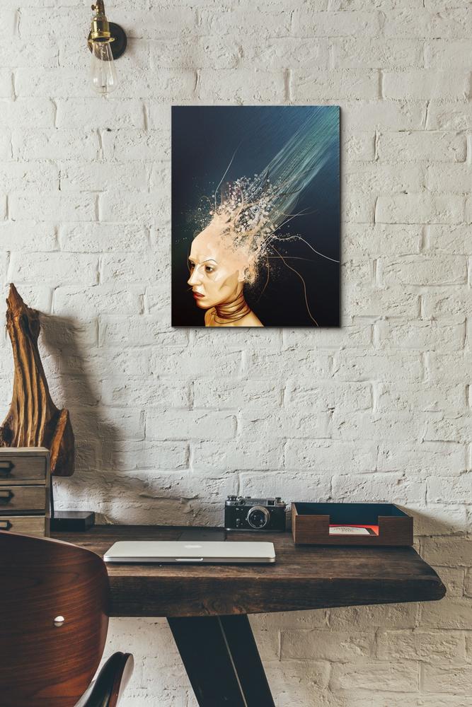 'Emotionless' by Mario Sanchez Nevado, Canvas Wall Art,12x16