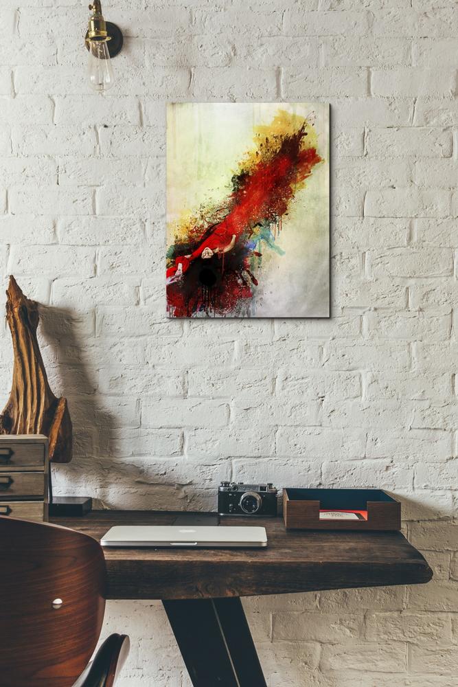 'Violently Happy' by Mario Sanchez Nevado, Canvas Wall Art,12x16