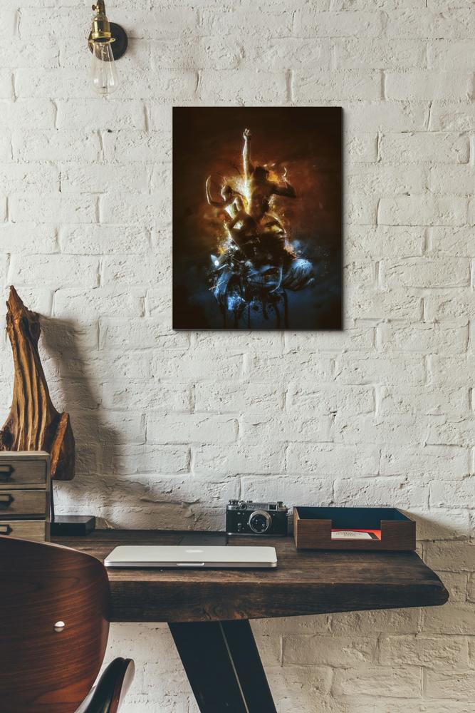 'Hell Are The Others' by Mario Sanchez Nevado, Canvas Wall Art,12x16