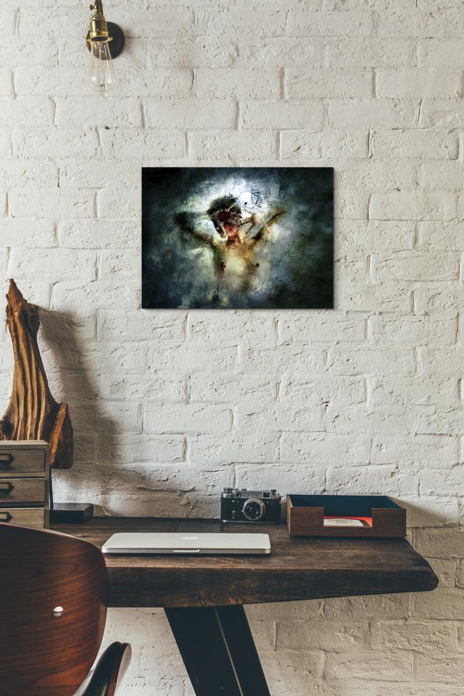 'I Break' by Mario Sanchez Nevado, Canvas Wall Art,16x12