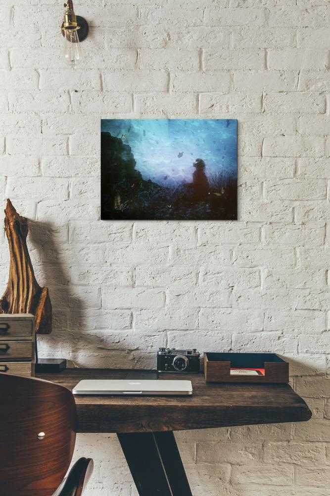 'Shattered Memories' by Mario Sanchez Nevado, Canvas Wall Art,16x12