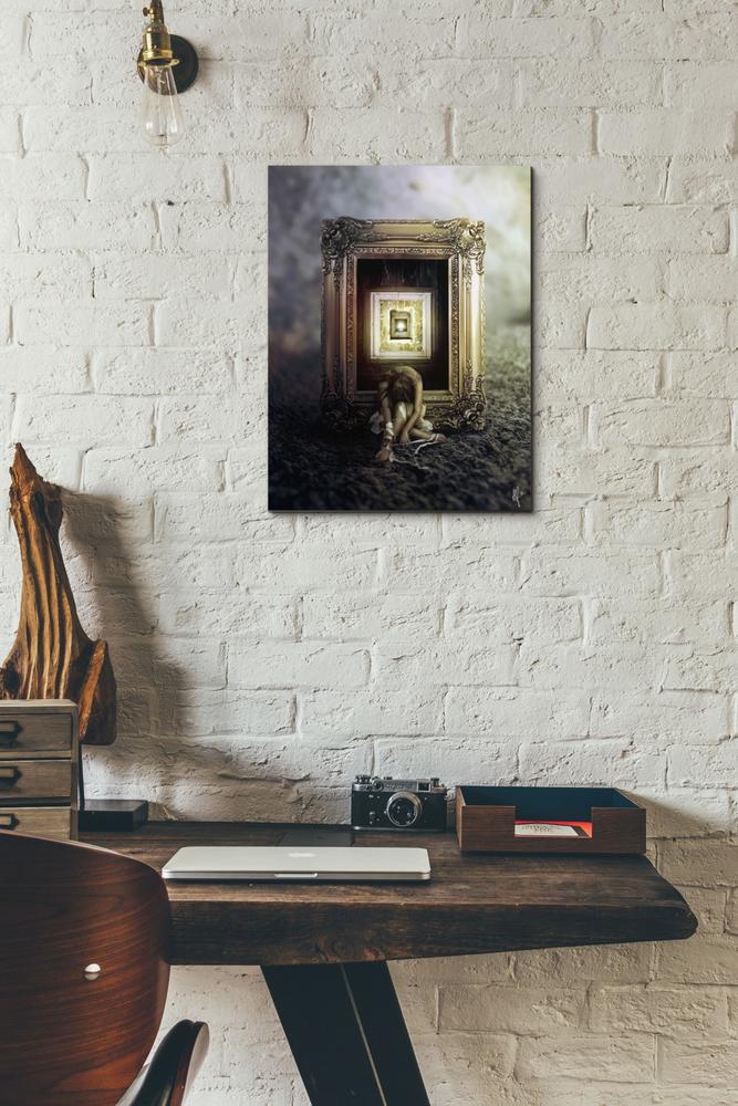 'Shrink' by Mario Sanchez Nevado, Canvas Wall Art,12x16