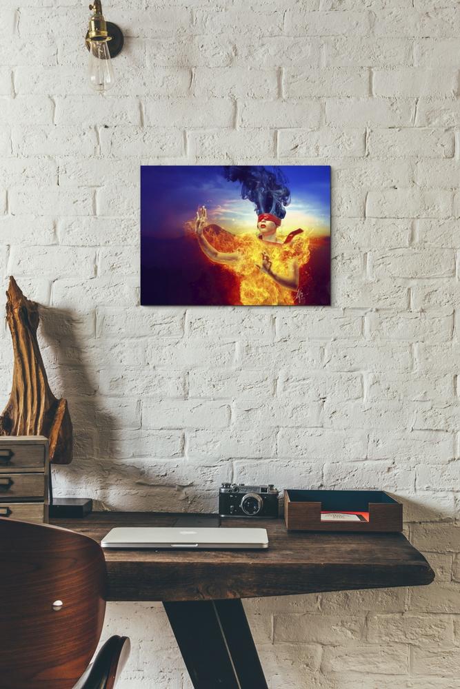 'Suspense' by Mario Sanchez Nevado, Canvas Wall Art,16x12