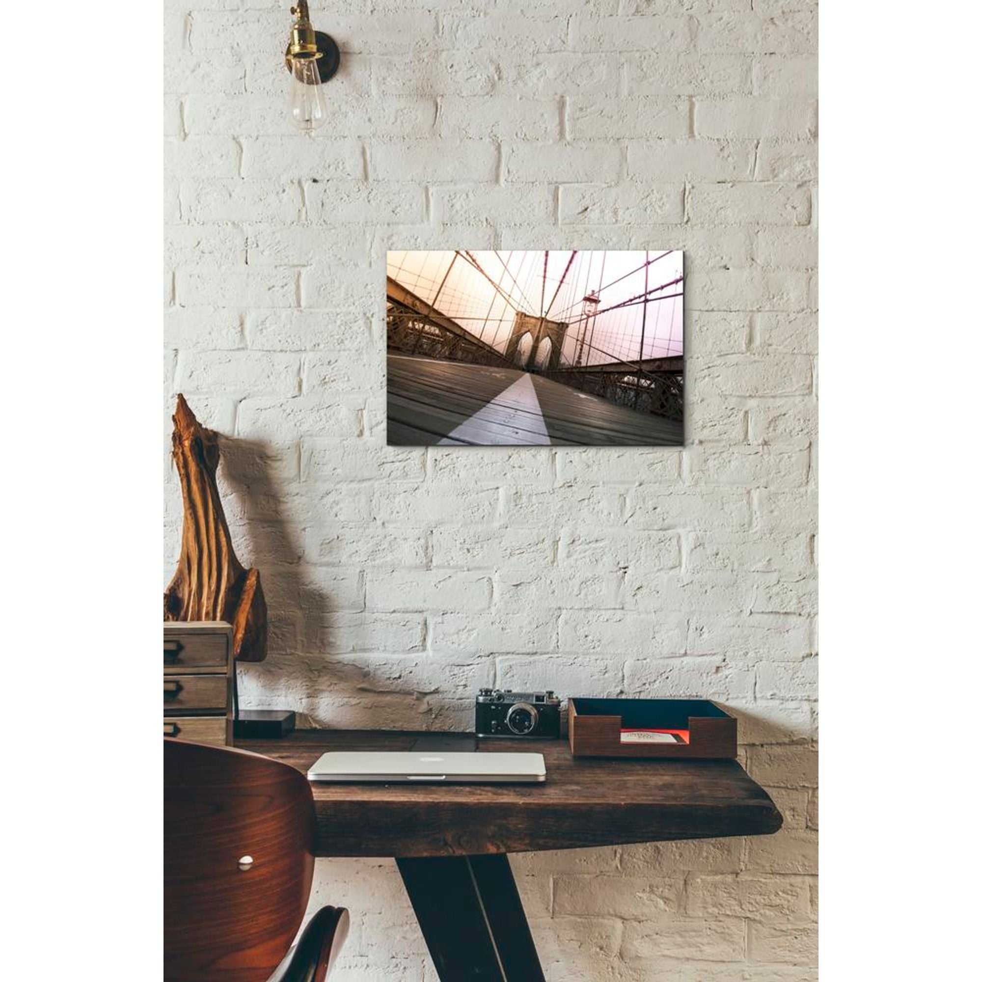'Brooklyn Bridge, New York City' by Nicklas Gustafsson, Canvas Wall,12x18
