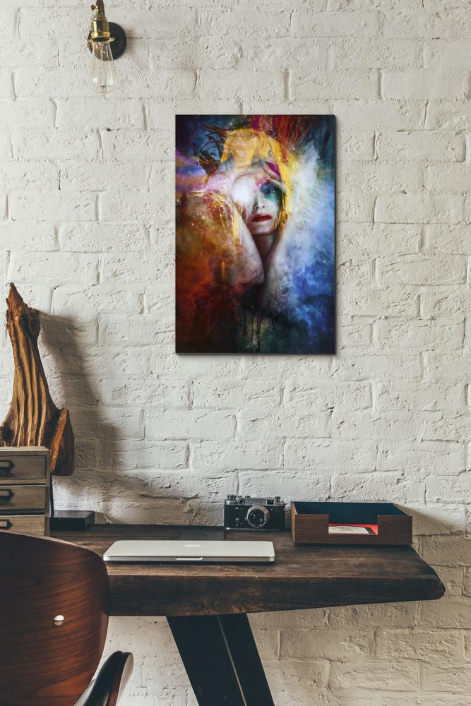 'The Radiant Nimbus of Crestfallen' by Mario Sanchez Nevado, Canvas Wall Art,12x18