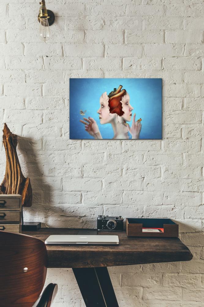 'Turning Point' by Mario Sanchez Nevado, Canvas Wall Art,12x18