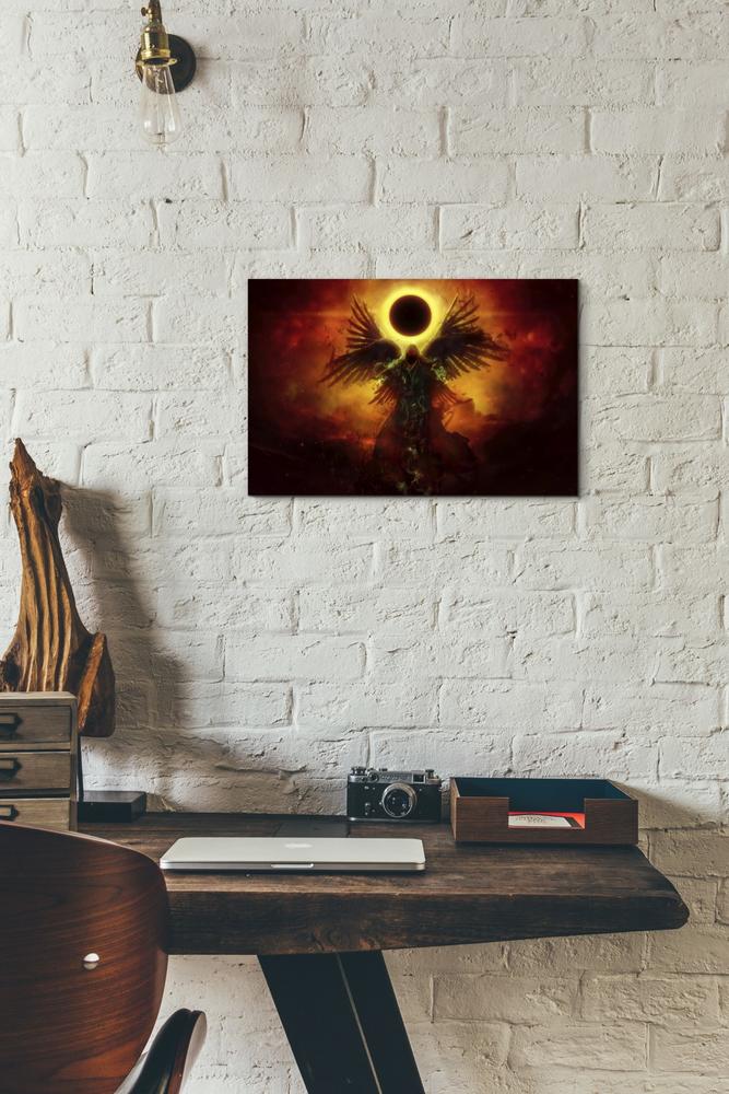 'Wings of Apocalypse' by Mario Sanchez Nevado, Canvas Wall Art,12x18