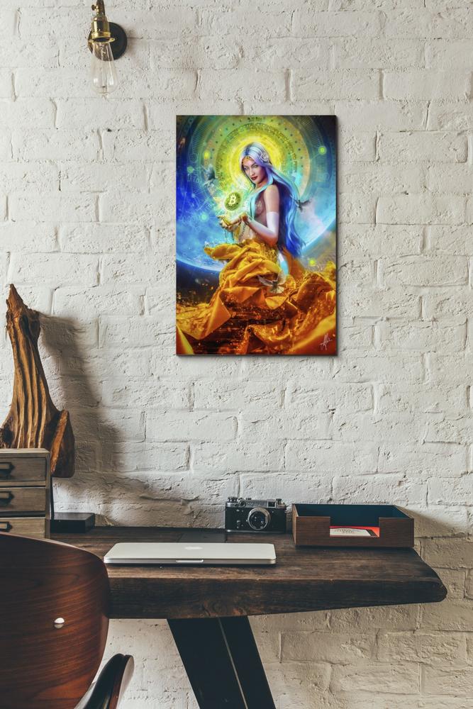 'Vires in Numeris' by Mario Sanchez Nevado, Canvas Wall Art,12x18