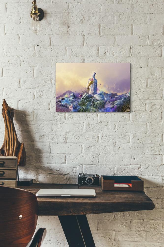 'Vulnicura' by Mario Sanchez Nevado, Canvas Wall Art,18x12