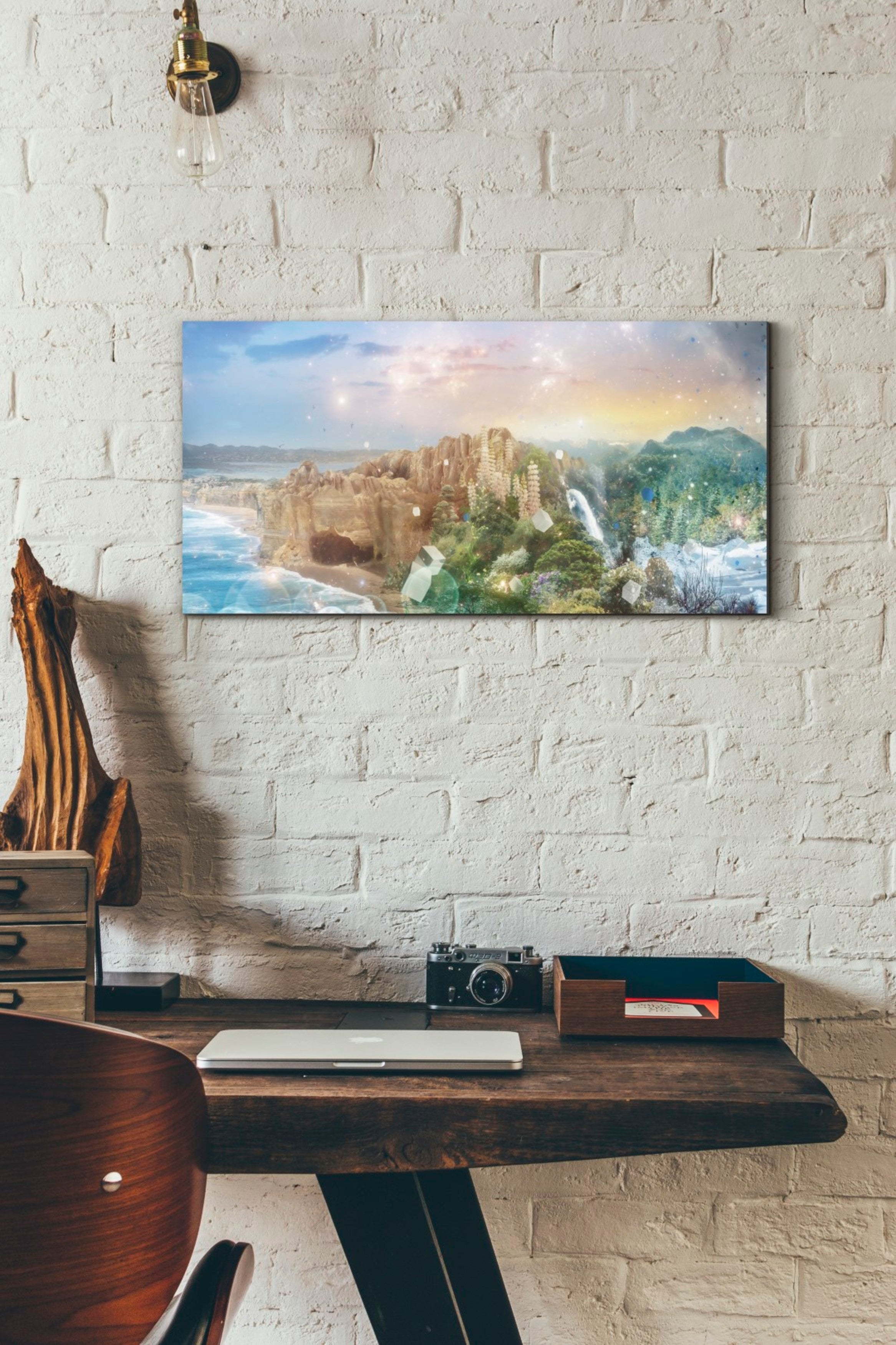 'Press Start Part 1' by Mario Sanchez Nevado, Canvas Wall Art,12x24