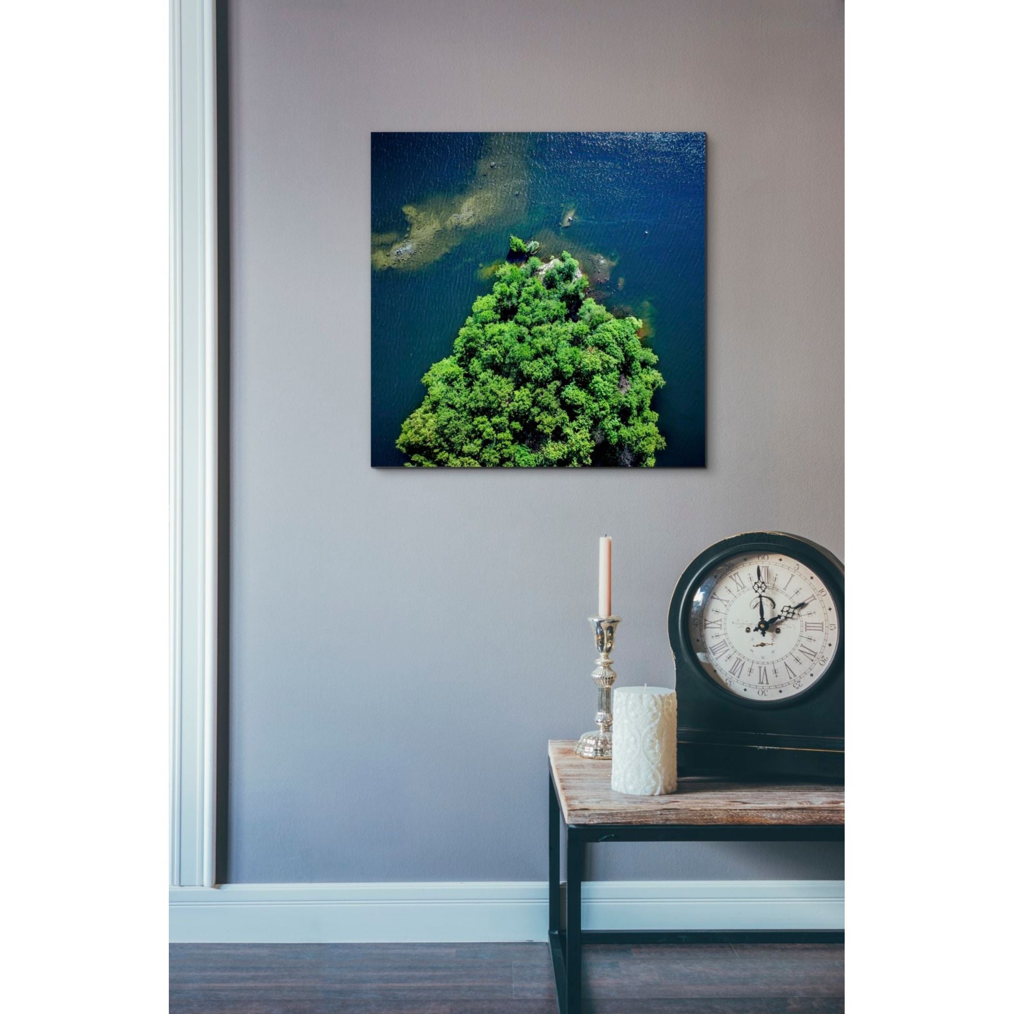 'Archipelago Island' by Nicklas Gustafsson, Canvas Wall,18x18