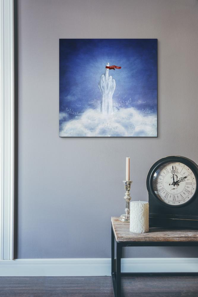 'Babel' by Mario Sanchez Nevado, Canvas Wall Art,18x18