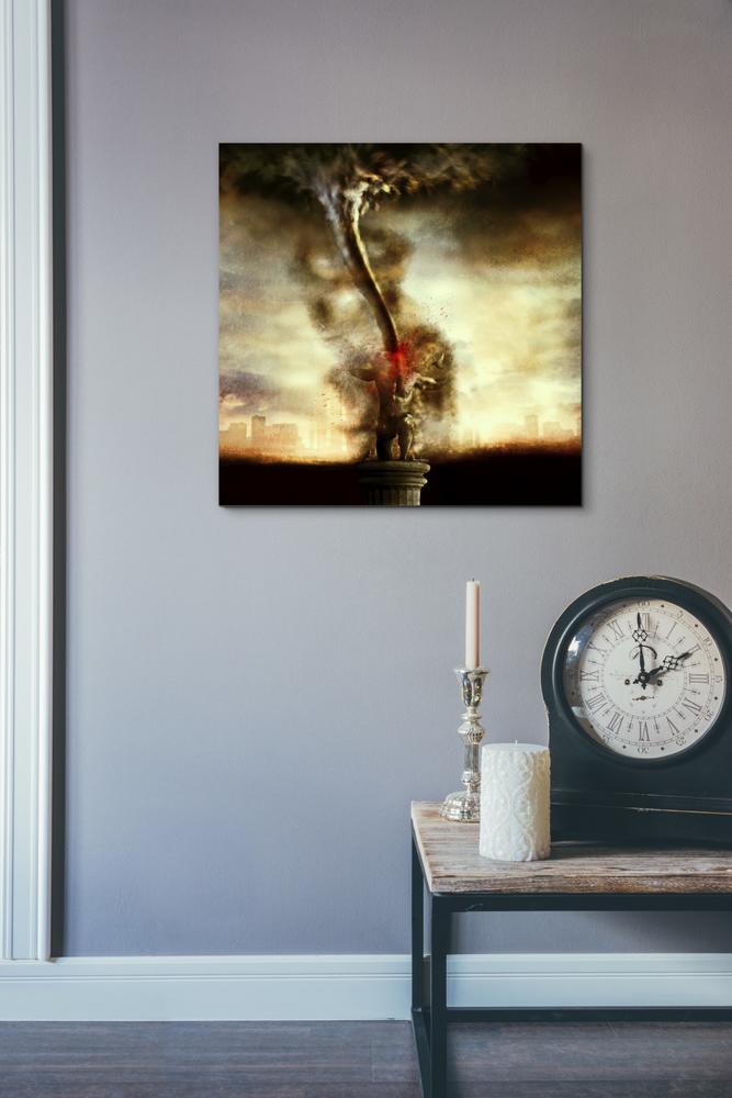 '2009' by Mario Sanchez Nevado, Canvas Wall Art,18x18