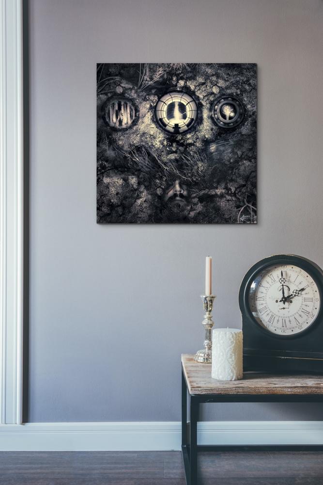 'The Man That Failed' by Mario Sanchez Nevado, Canvas Wall Art,18x18