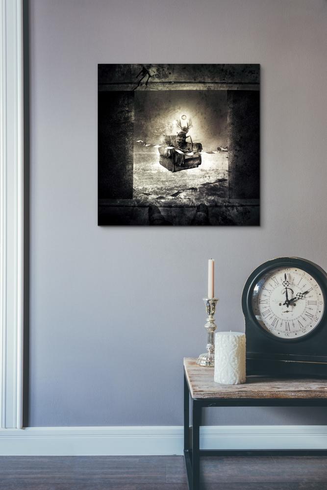 'The God That Failed' by Mario Sanchez Nevado, Canvas Wall Art,18x18