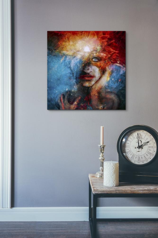 'Dethroned' by Mario Sanchez Nevado, Canvas Wall Art,18x18