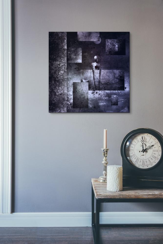 'Retrospect' by Mario Sanchez Nevado, Canvas Wall Art,18x18