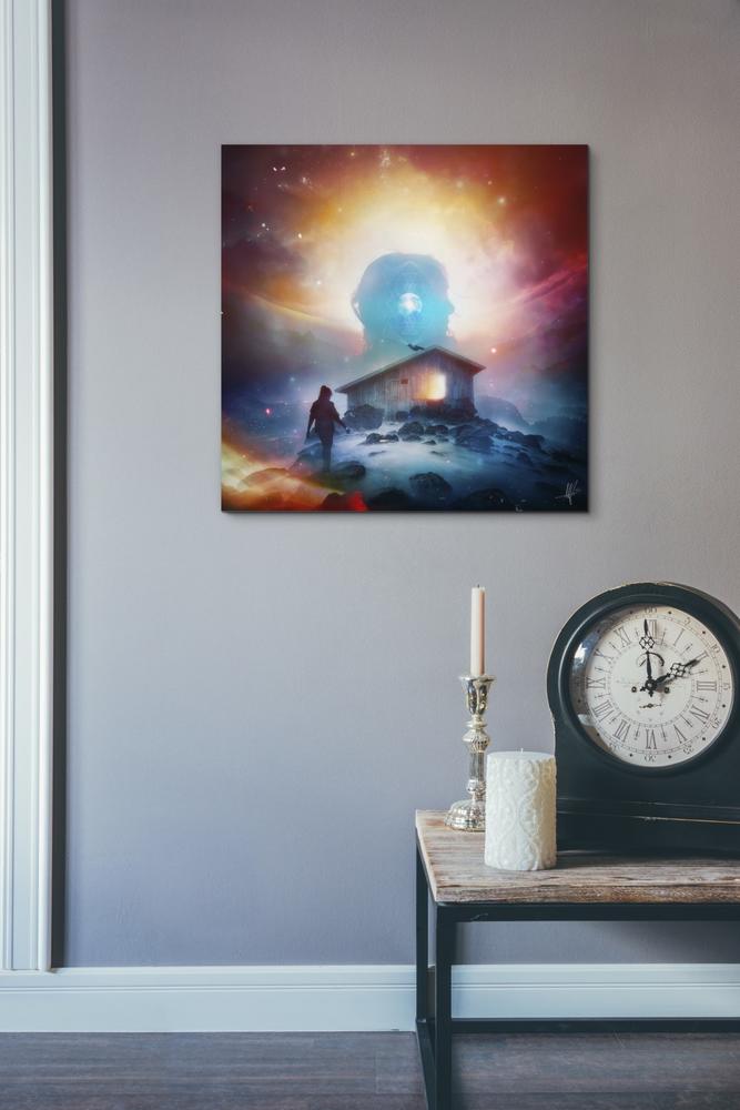 'Invisible II' by Mario Sanchez Nevado, Canvas Wall Art,18x18