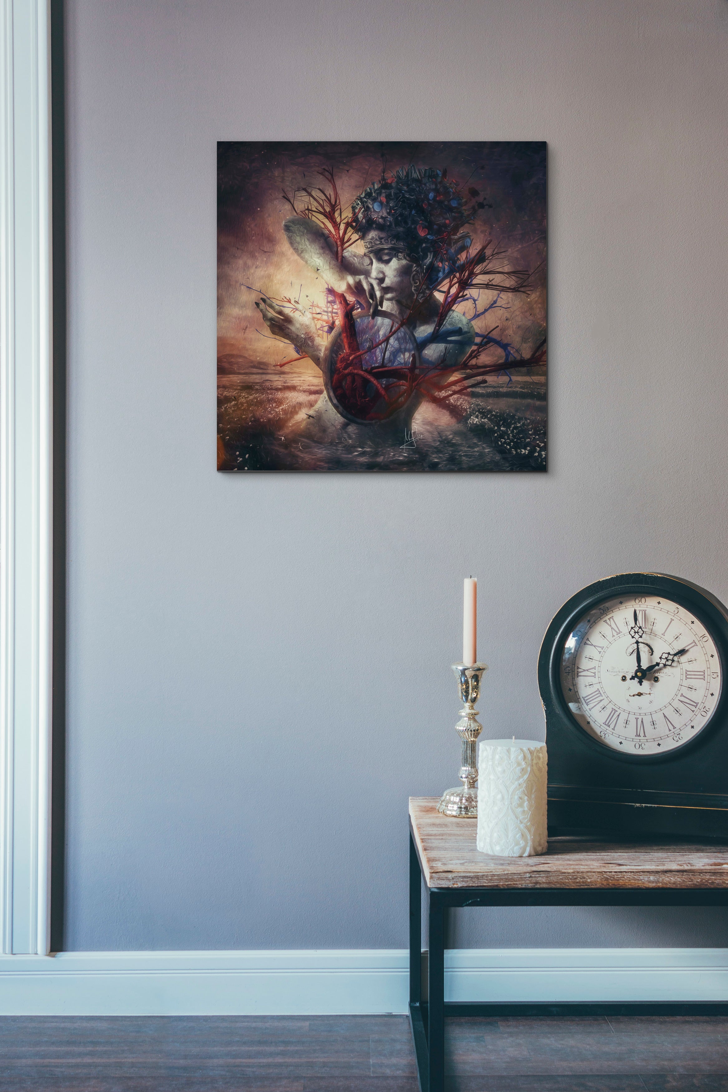 'Blossom' by Mario Sanchez Nevado, Canvas Wall Art,18x18