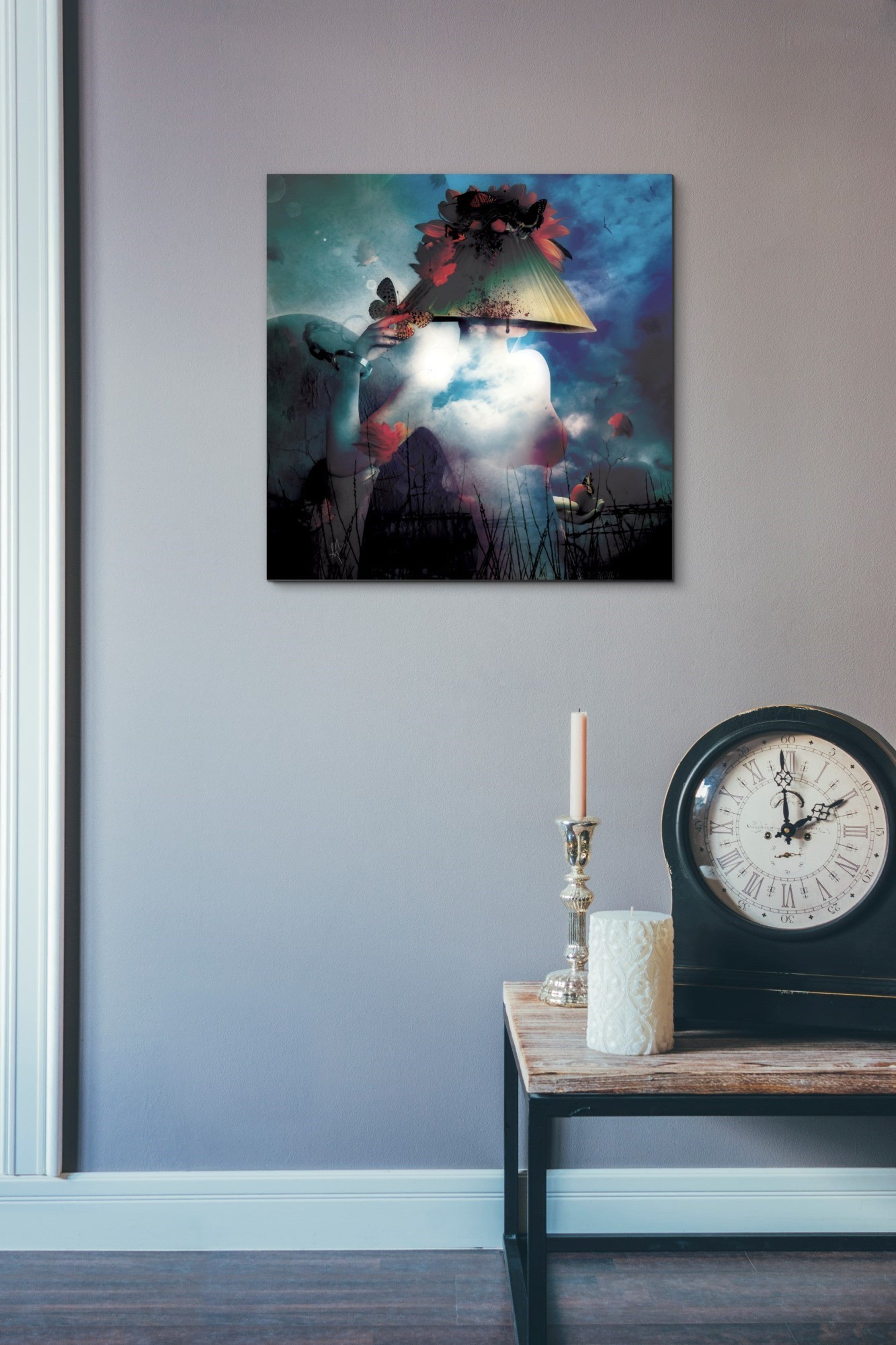 'Interlude' by Mario Sanchez Nevado, Canvas Wall Art,18x18