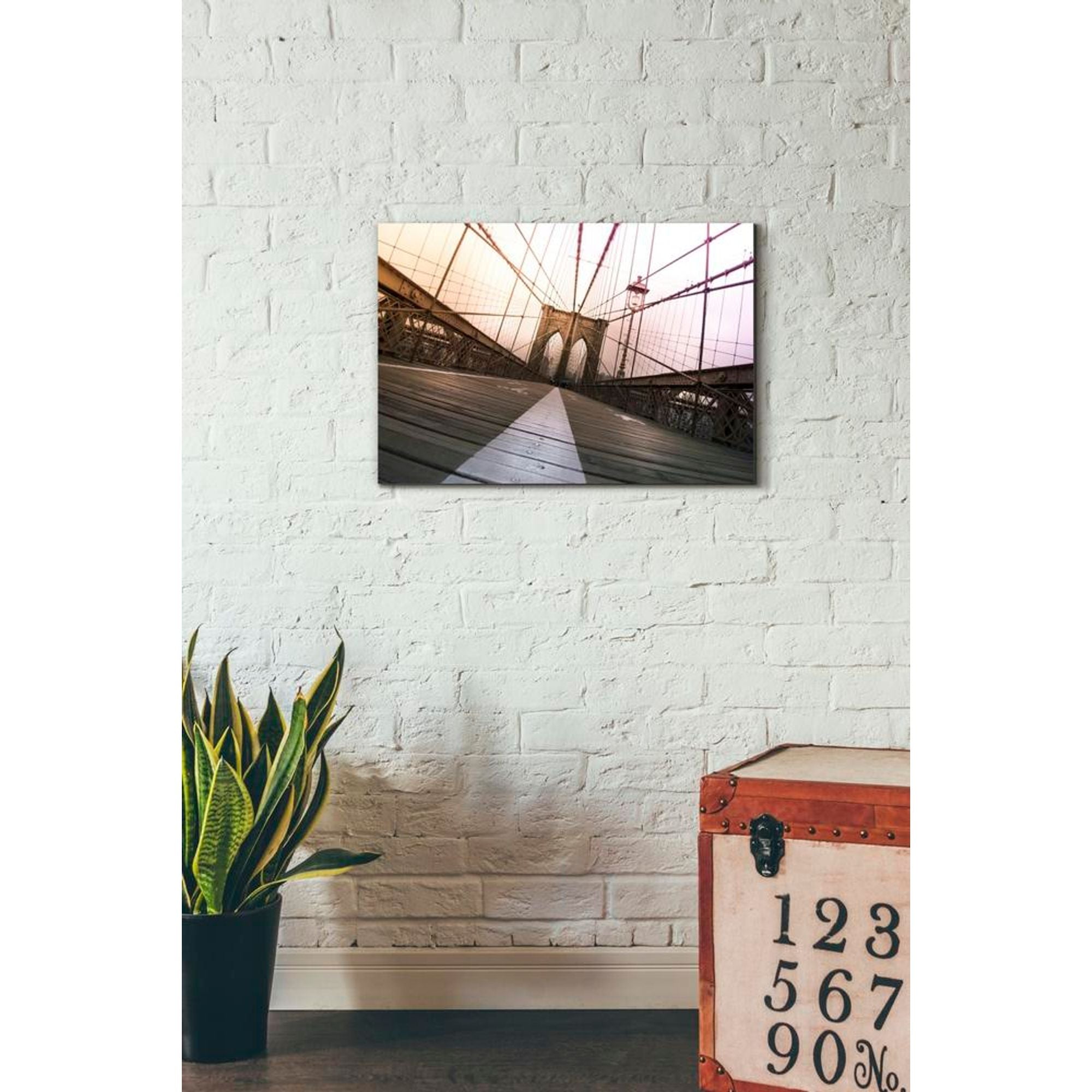 'Brooklyn Bridge, New York City' by Nicklas Gustafsson, Canvas Wall,18x26