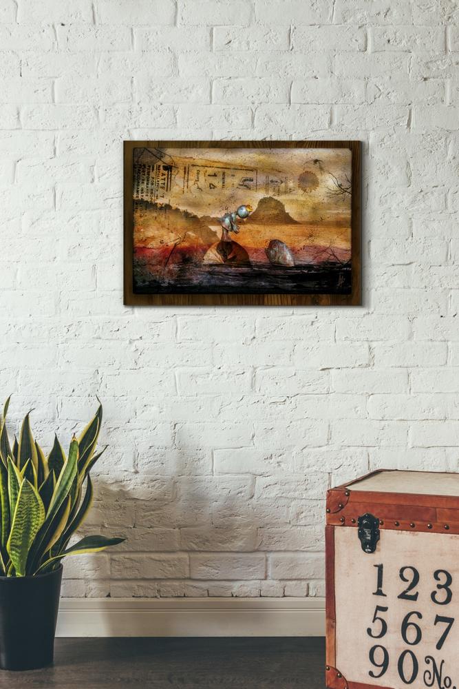 'Once Upon A Time' by Mario Sanchez Nevado, Canvas Wall Art,18x26