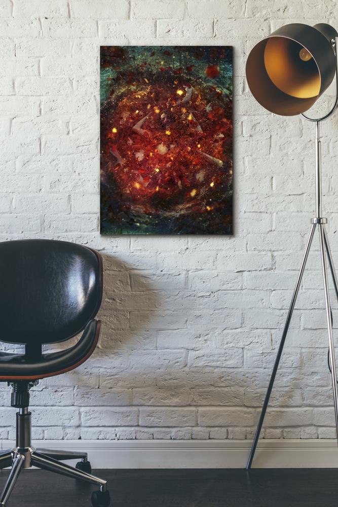 'Samsara' by Mario Sanchez Nevado, Canvas Wall Art,18x26