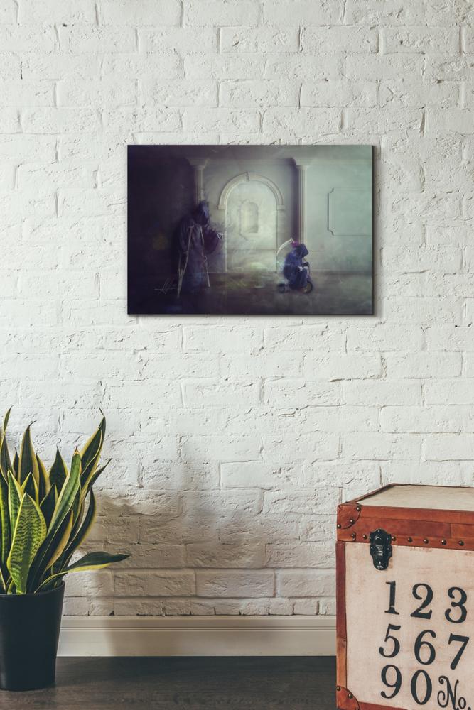 'The New Generations' by Mario Sanchez Nevado, Canvas Wall Art,18x26