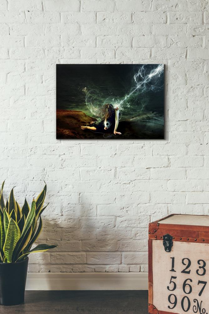 'Subconsciousness' by Mario Sanchez Nevado, Canvas Wall Art,18x26