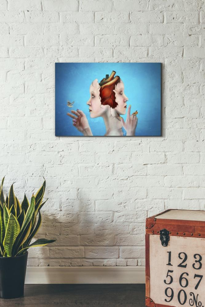 'Turning Point' by Mario Sanchez Nevado, Canvas Wall Art,18x26