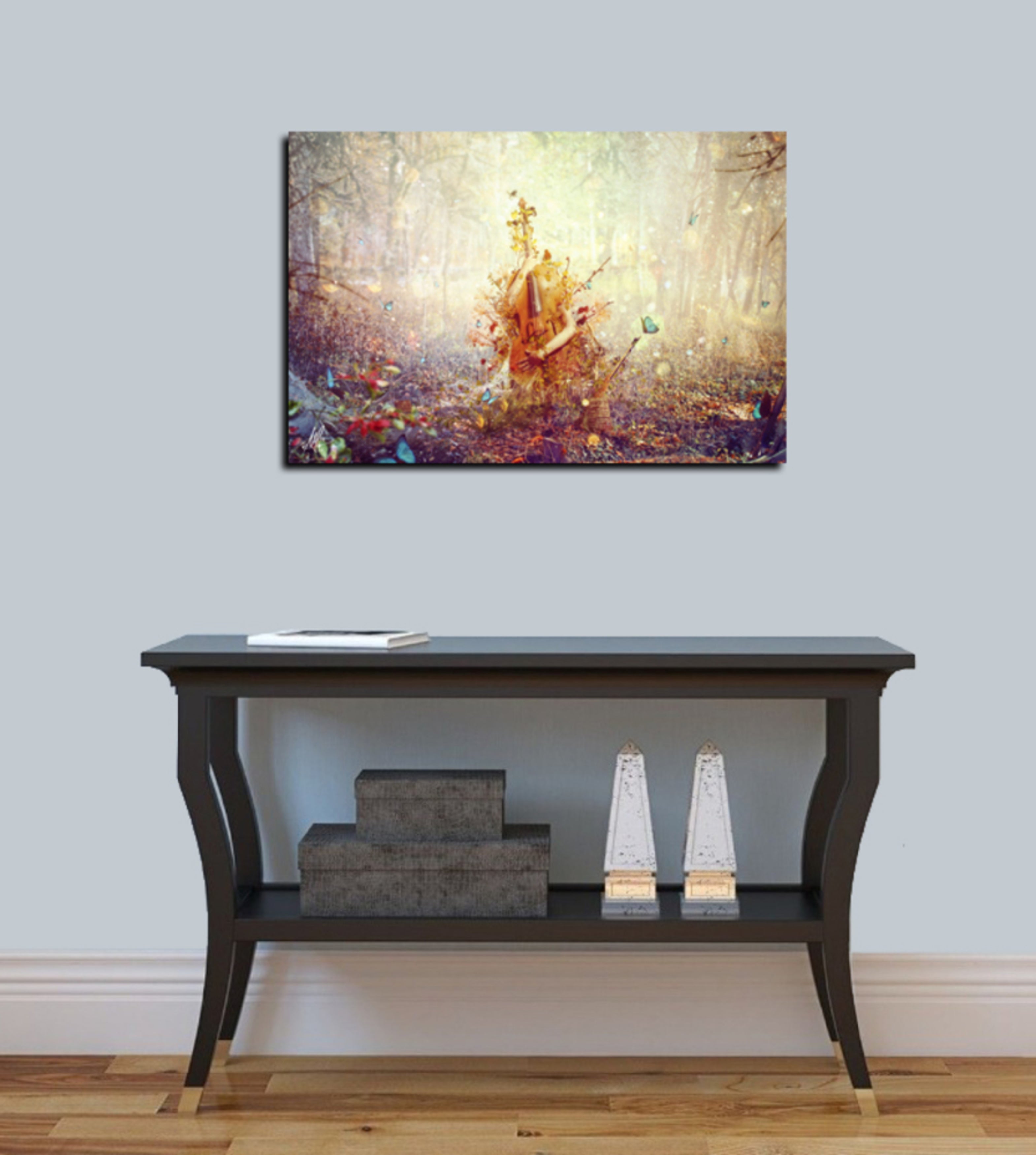 'Silence' by Mario Sanchez Nevado, Canvas Wall Art,18x26