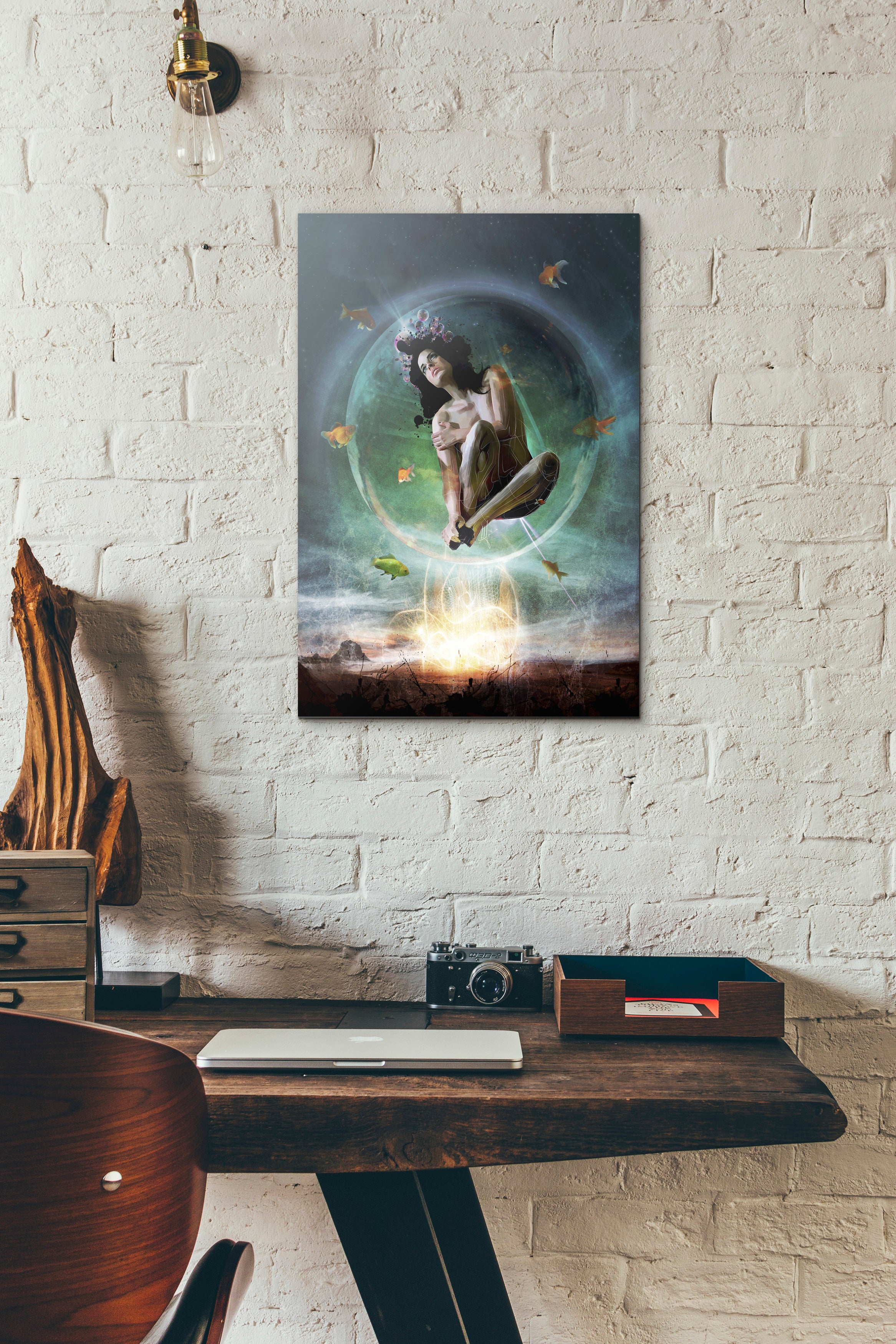 'A Noise Severe' by Mario Sanchez Nevado, Canvas Wall Art,18x26