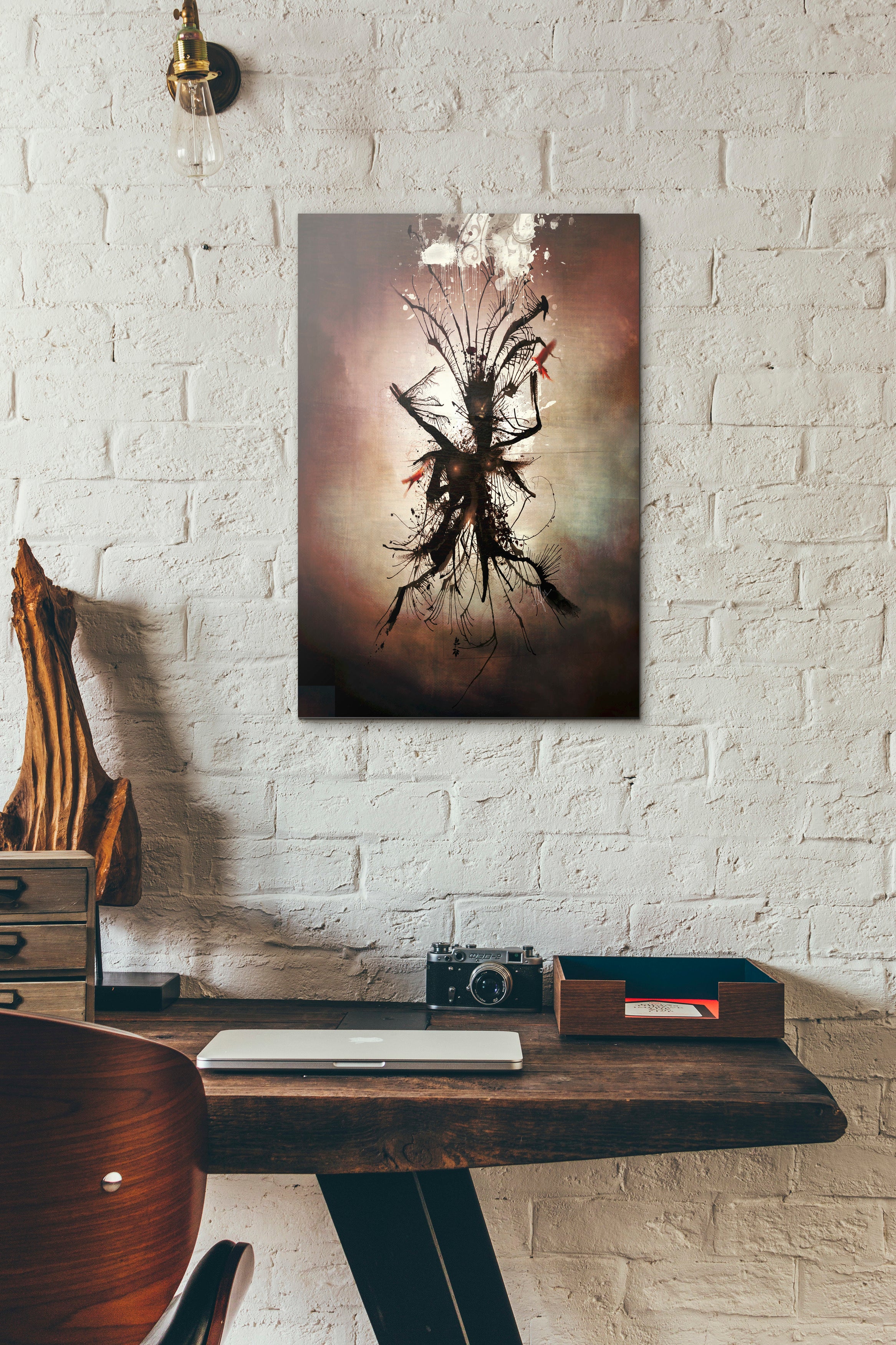 'A Sky About To Rain' by Mario Sanchez Nevado, Canvas Wall Art,18x26