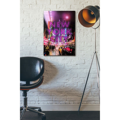 Image of 'New York City Color' by Nicklas Gustafsson, Canvas Wall Art,18x26