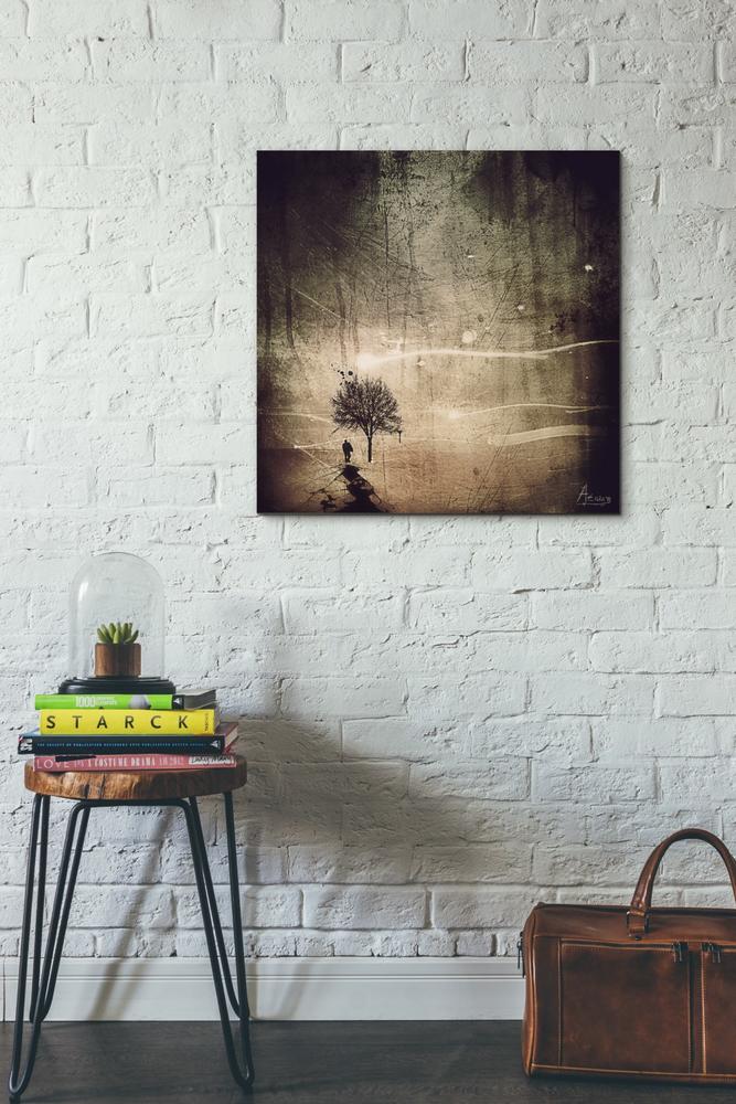 'A Fine Day To Exit' by Mario Sanchez Nevado, Canvas Wall Art,26x26