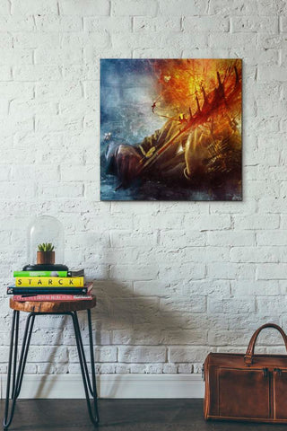 Image of 'A Look Into The Abyss' by Mario Sanchez Nevado, Canvas Wall Art,26x26