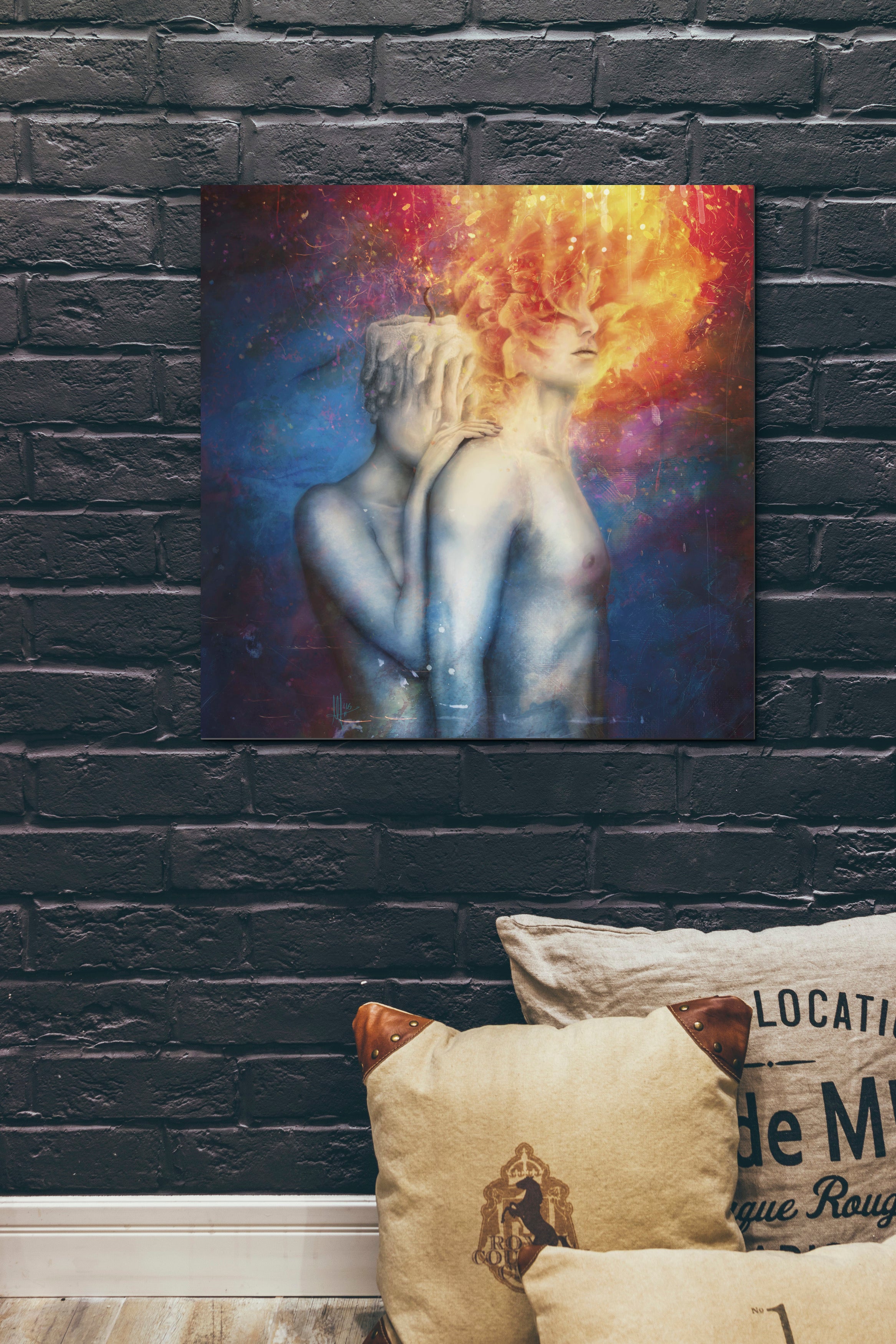 'Almost A Dance' by Mario Sanchez Nevado, Canvas Wall Art,26x26