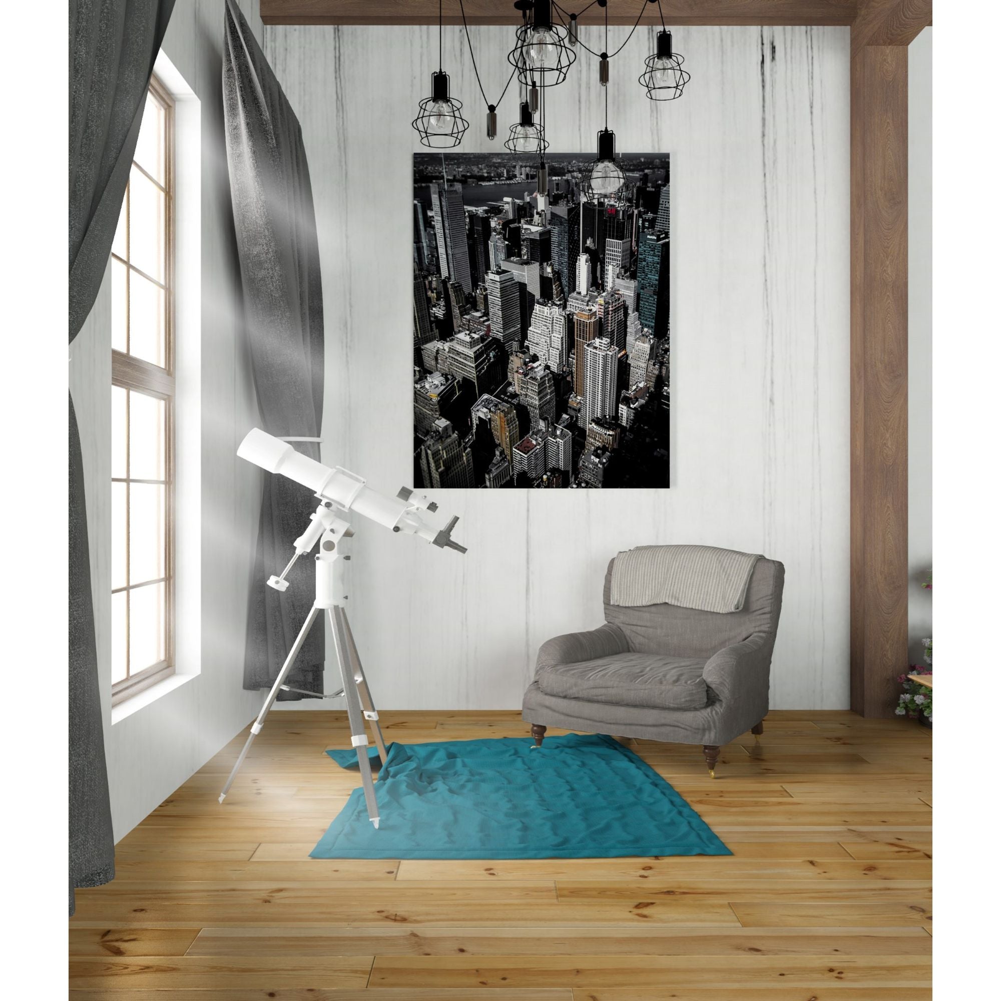 'Boxes of Manhattan' by Nicklas Gustafsson, Canvas Wall,26x34