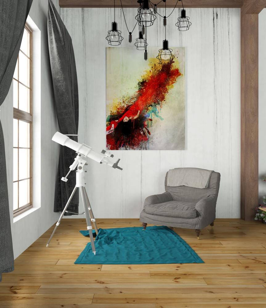 'Violently Happy' by Mario Sanchez Nevado, Canvas Wall Art,26x34