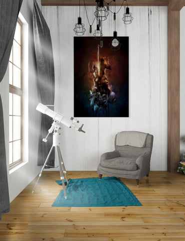 Image of 'Hell Are The Others' by Mario Sanchez Nevado, Canvas Wall Art,26x40